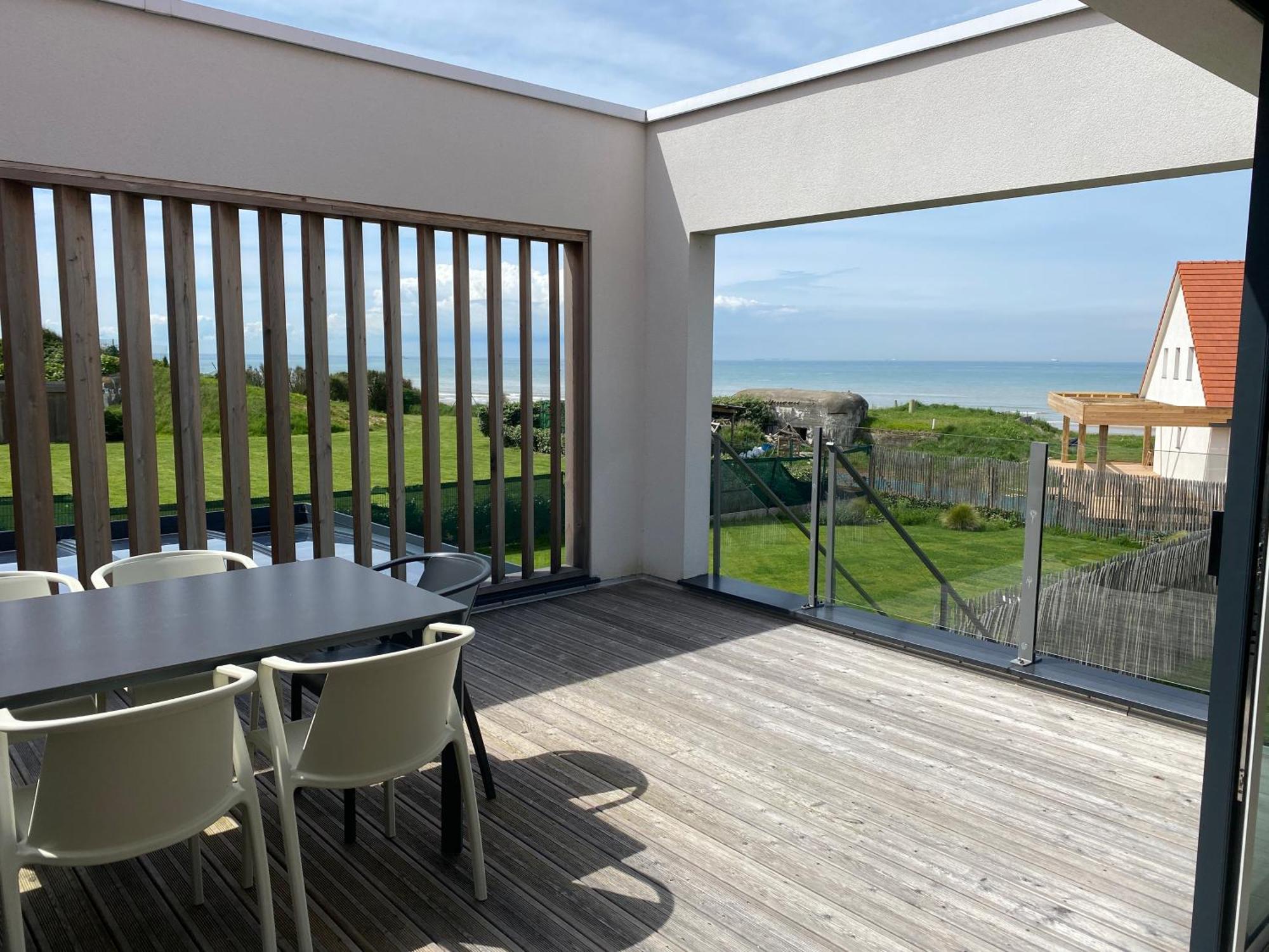 B&B Sangatte-Calais - Terrasse Vue Mer - 2 Min A Pied De La Plage מראה חיצוני תמונה